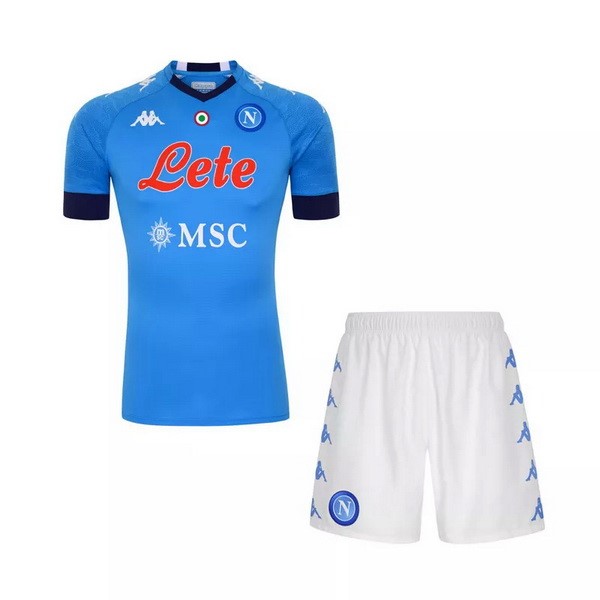 Maillot Football Naples Domicile Enfant 2020-21 Bleu